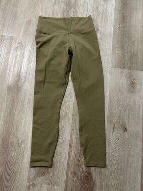 Fabletics PowerHold High-Waist Leggings in Olive